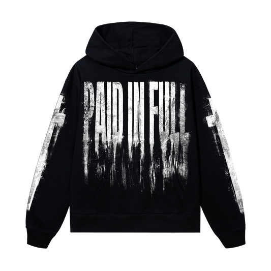Paid In Full Distressed Hoodie