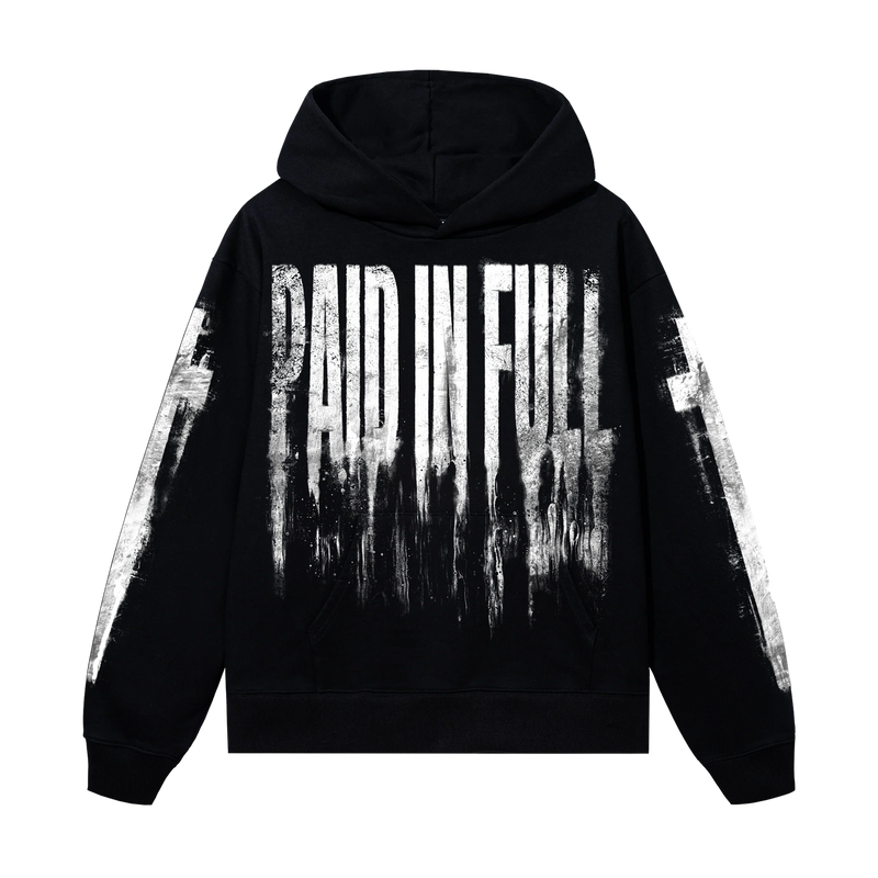 Paid In Full Distressed Hoodie