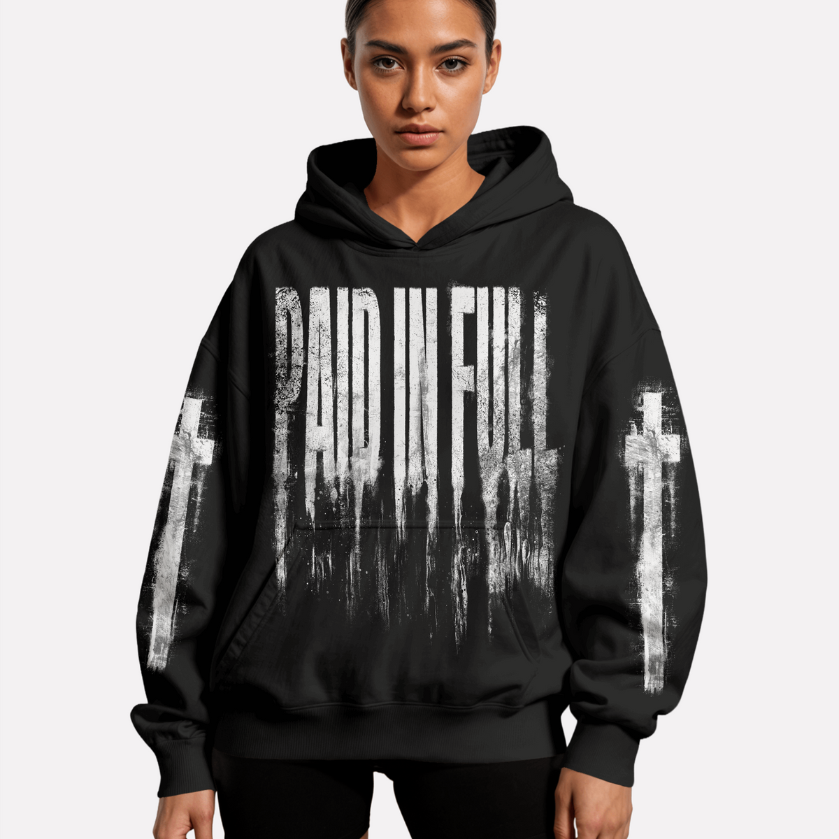 Paid In Full Distressed Hoodie