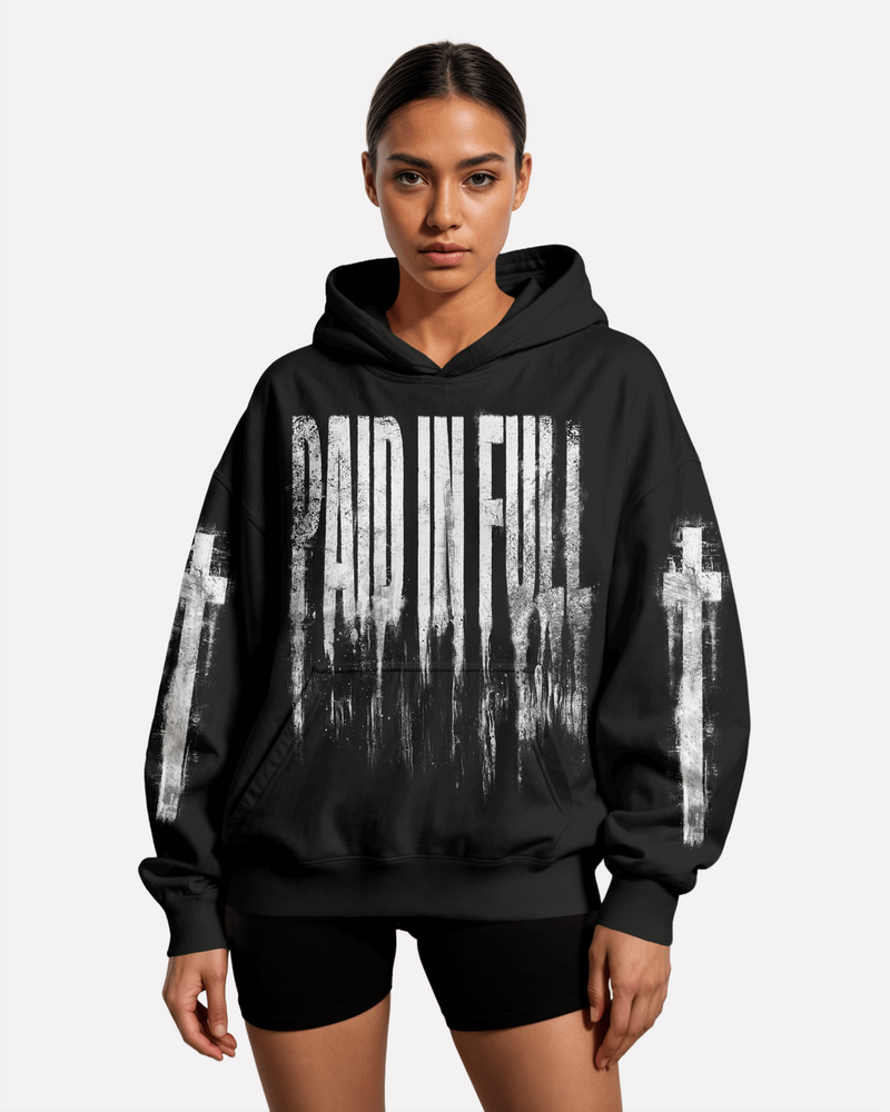 Paid In Full Distressed Hoodie