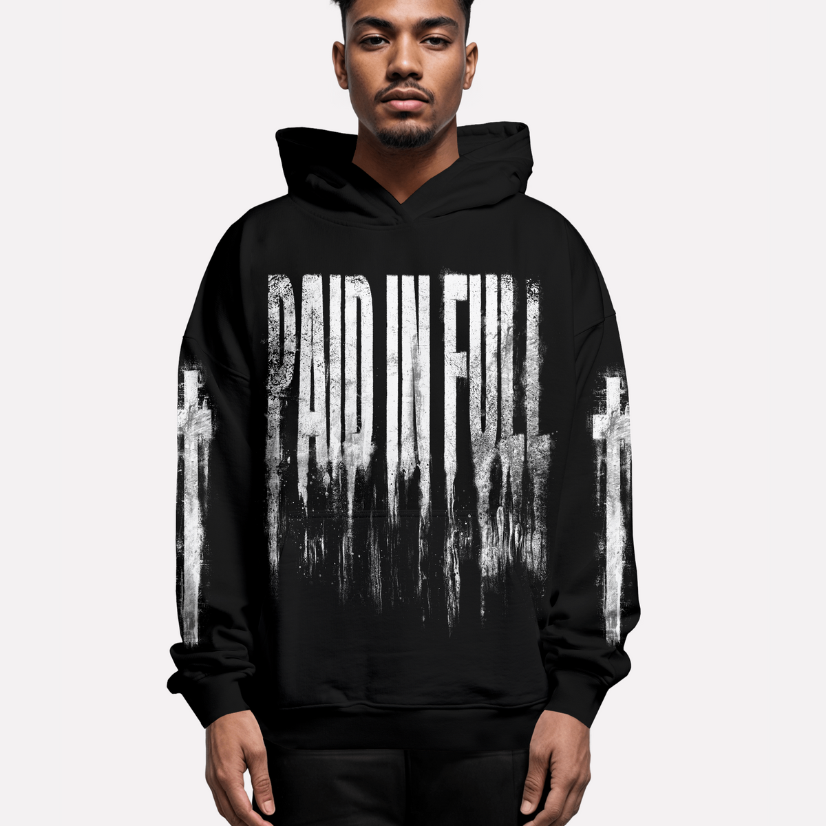 Paid In Full Distressed Hoodie