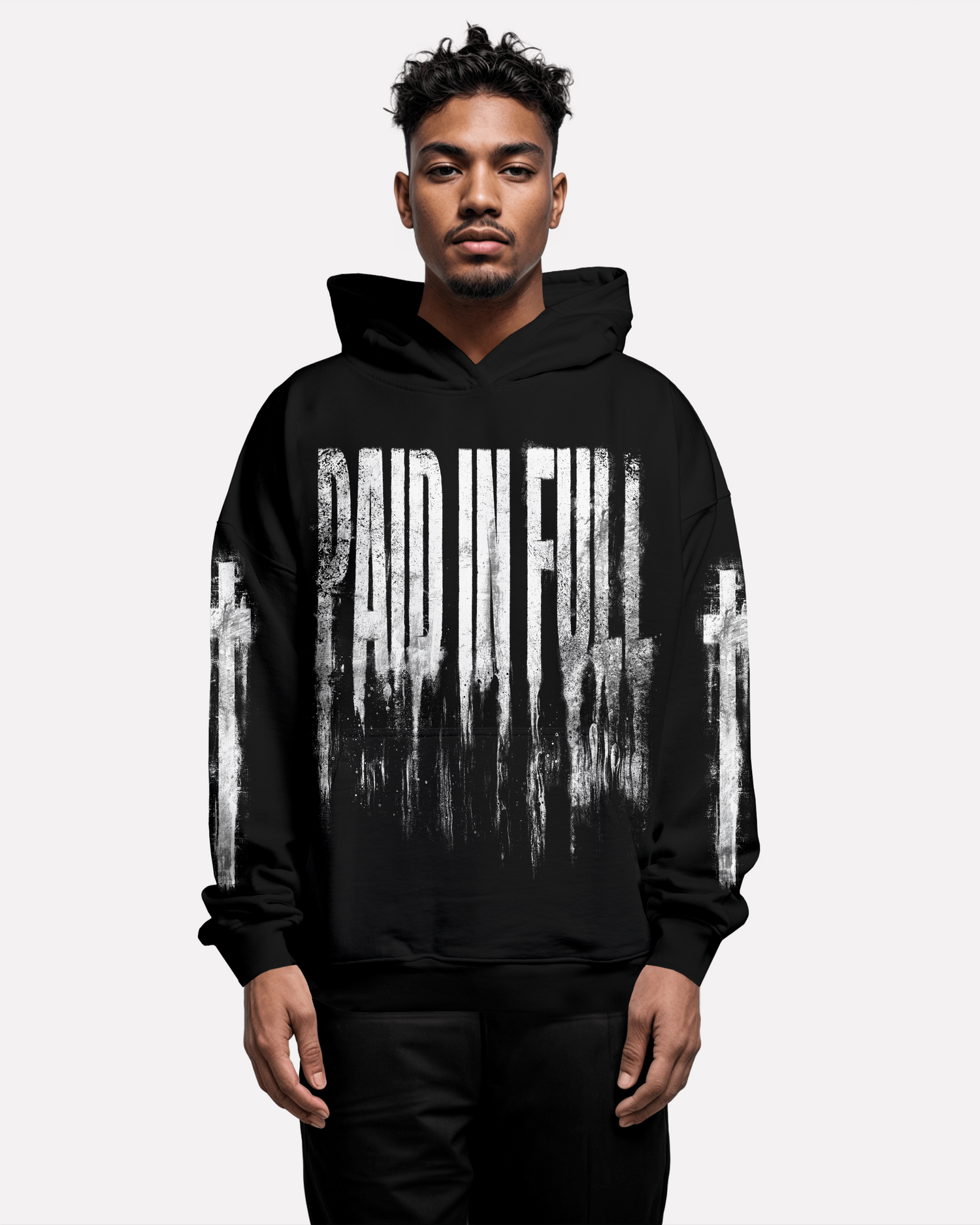 Paid In Full Distressed Hoodie